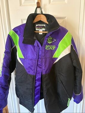 Women’s Arctic Cat Women's Ski/Snowmobile Jacket in Purple/Green/Black